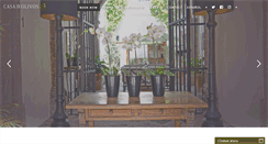 Desktop Screenshot of casadelosolivos.com