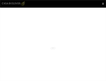 Tablet Screenshot of casadelosolivos.com